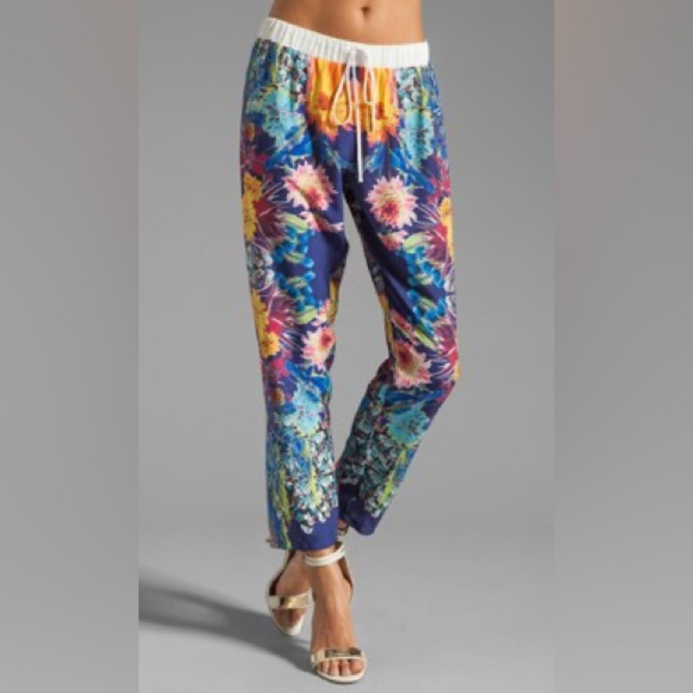 Clover Canyon Turquoise Valley Pant in Navy
